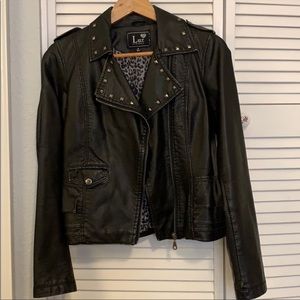Leather like Jacket S-M